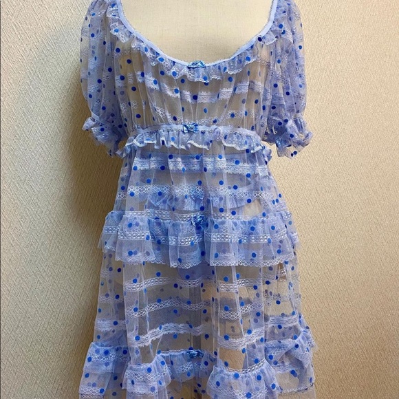 FOR LOVE & LEMONS Harper Ruffle Slip Dress - Picture 5 of 16